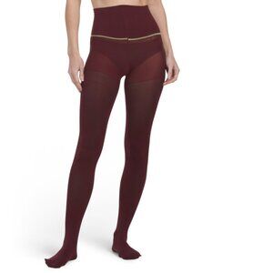 SHEERTEX Wine Semi Opaque Rip Resist Tights